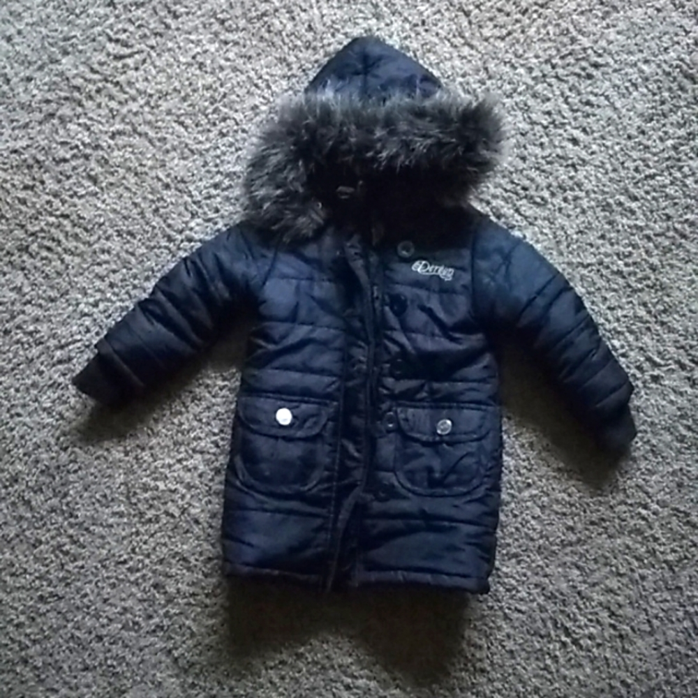 Dereon kids winter coat Black size 18 months